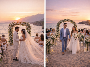 Свадебные пакеты на пляже в Анталье: идеальная церемония у Средиземного моря