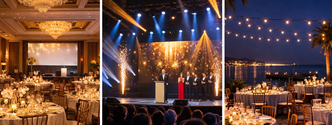 Gala-Dinner und Preisverleihung in Antalya: Unvergessliche Firmenabende